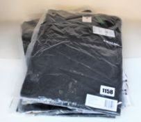 Seven as new G-Star Raw slim base black stretch jersey T-Shirts (7 x L).