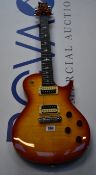 An as new Paul Reed Smith SE 245 vintage sunburst electric guitar.