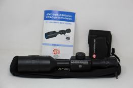 A pre-owned ATN X-Sight 4k day and night rifle scope.