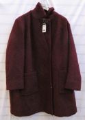 A women's as new Ulla Popken coat (EU 58/60).