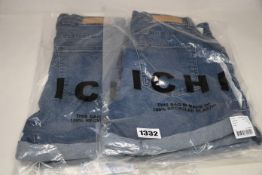 Ten pairs of as new Ichi denim shorts (Assorted sizes - RRP £35 each).