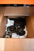 A quantity of Shimano Tourney MF-T500-7 freewheels (Approximately 35).