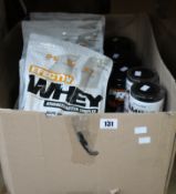 Six Efectiv Whey Advanced Protein Complex (2kg Powder Shakes) in white chocolate and salted caramel,