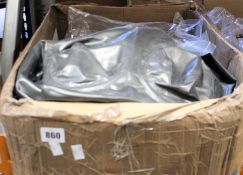 A quantity of as new Rubber Eva Clothing and other PVC items to include men's hoodie, men's zip