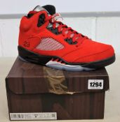 A pair of as new Nike Air Jordan 5 retro (UK 8.5).