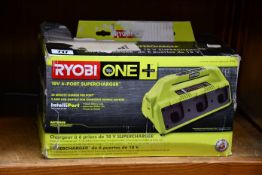 A Ryobi One+ 18V 6-port supercharger.