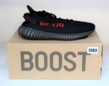 A pair of as new Adidas Yeezy boost 350 (UK 9).