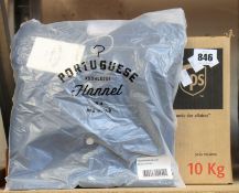 Fifteen assorted as new Portuguese Knowledge Flannel shirts (Assorted sizes).