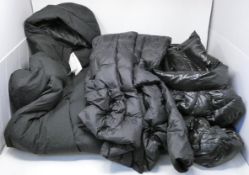 Three as new UniQlo jackets; women's ultra light down jacket (M - RRP £70), ultra light down