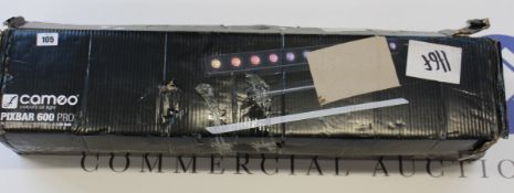 A Cameo PIXBAR 600 PRO Professional 12 x 12 W RGBWA+UV LED Bar.