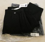 Two pairs of as new Wood Wood Tristan trousers (EU 48 - RRP £125 each).