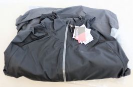 Two as new Mountain Warehouse - Verge Extreme Waterproof Jackets in charcoal (XXL).
