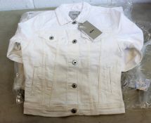 Six as new Ichi Ziggy jackets (1 x 34, 2 x 36, 2 x 38, 1 x 40 - RRP £65 each).