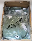 Eight pairs of as new Joe's Jeans Workwear shorts (Assorted sizes).