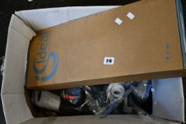 Bathroom/plumbing accessories to include an Ideal Standard Intellimix contactless washbasin