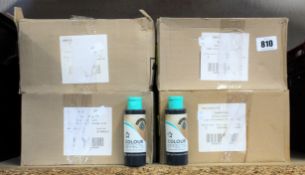 Forty five boxes of Superdrug wash in/out colour effects enhancing shampoos (5.5 Mahogany) (6 in a