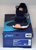 A pair of women as new Asics Gel-Ziruss 2 trainers (UK 6).