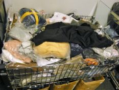 A quantity of as new clothing and related items.