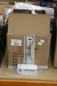One hundred boxes of ten as new MTECH Halogen Bulbs 12V BAY 15d P21 / 5W Blister.