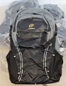 Three as new Cochlear Recipient grey/black backpacks.