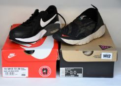 A pair of as new Nike AirMax Excee trainers (UK 6) and a pair of as new Nike Acg Moc 3.0 trainers (