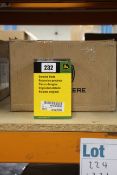 Eight boxed as new John Deere Oil Filters RE504836.