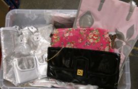 Ten pre-owned backpacks/shoulder bags.