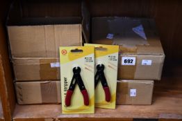 A large quantity of H Tools HT-108 cutter and stripper tools (Approximately 60 items).