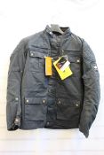 An as new Merlin Yoxall ll navy wax jacket (3XL).