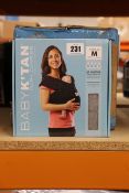 Six boxed as new Baby K'tan Cotton Heather Grey Baby Carriers (Medium).