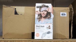 A quantity of Newgo smooth silk sleep masks (Approximately 80 items).