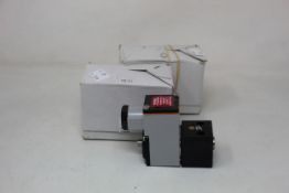 Two Festo solenoid valves (MGXIAH-3/2-0.8-24DC-EX, 535614).