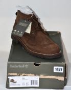 A pair of as new Timberland Larchmount waterproof Chukka boots (UK 8.5).