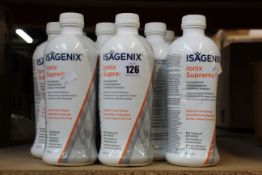 Thirteen bottles of Isagenix lonix supreme food supplement (946ml).