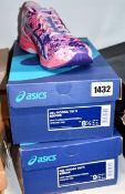 Two pairs of women's as new Asics Gel-Noosa Tri 11 (UK 6.5, 7).