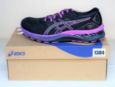 A pair of women's as new Asics Nimbus Lite-Show trainers (UK 6).