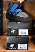 Two pairs of as new Unparallel Engage VCS rock climbing shoes (UK 5).