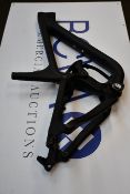 As as new Ican P9 150mm Travel full carbon fibre MTB Enduro frame, size large c/w rear thro axle,