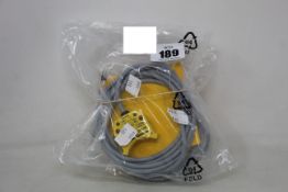 Two as new Turck inductive proximity sensors (Ni4-DS20-2AP6X2, 165022).