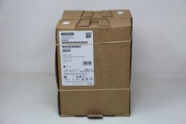Two boxed as new Siemens Sinamics PM240-2 400V power modules.