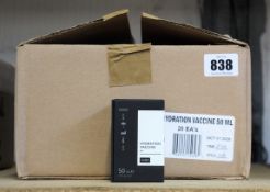 Twenty boxed as new NIOD Hydration Vaccine HV (50ml).