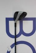 A pre-owned TaylorMade Sim Max 5 wood V steel (Right-handed).