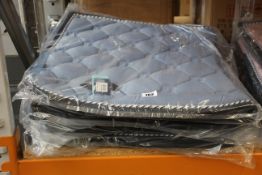 Four as new Dressage Saddle Pads from PS of Sweden in light blue (Full size).