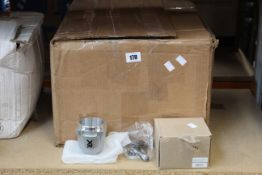 Forty five boxed as new DeWalt spare Impact Wrench Hog Ring Anvil & Housing Kits (N866411).