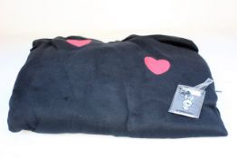 An as new Natasha Zinko Duo embroidered hooded sweatshirt (RRP $152) and a pair of embroidered