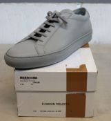 A pair of as new Common Project original achilles low trainers (EU 46).