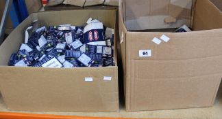 A large quantity of ABUS 64TI/50HB80 and 64TI/40 padlocks (Approximately 150 items).