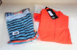 An as new Stolen Goat Bodyline short sleeve cycling jersey (XXXL), Canyon Signature Pro short sleeve