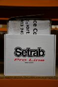 Ten boxed as new Setrab Pro Line oil coolers.