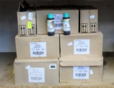 Forty five boxes of Superdrug wash in/out colour effects enhancing shampoos (5.5 Mahogany) (6 in a